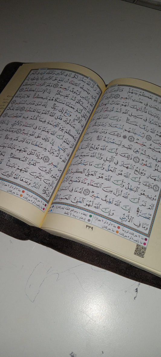 ZIPPER QURAN (uthmani color coded)