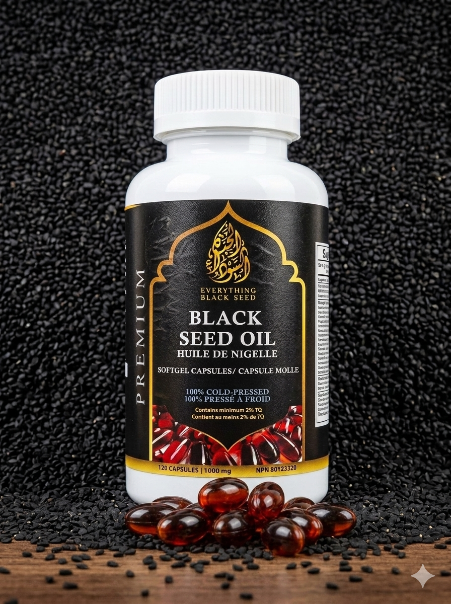 Pure turkish black seed oil capsules. (Organic, non gmos)